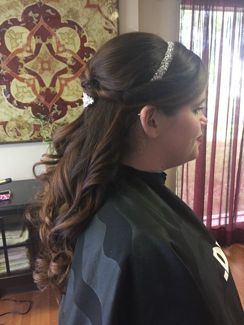 Wedding Hairstyle: Half up? Updo? All down?