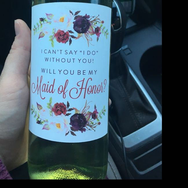 Let me see your Bridesmaids proposals! - 1