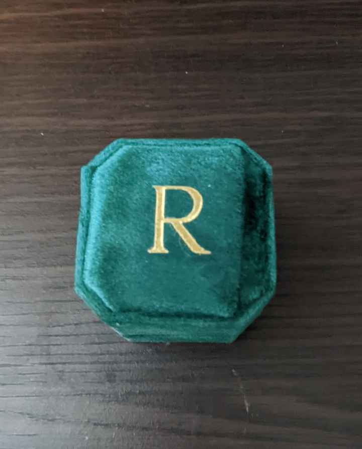 Ring box for photos? - 2