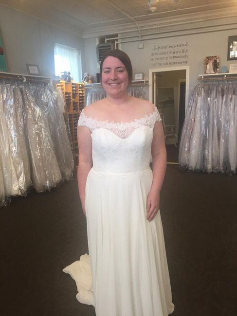My dress came in!