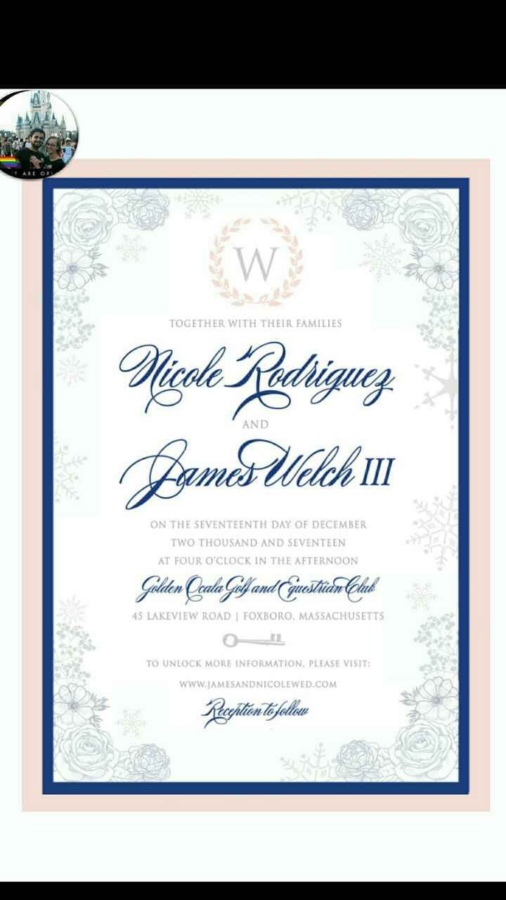 Let's see your invites!