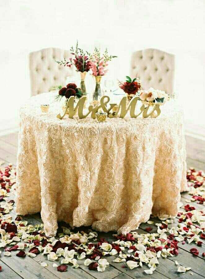 Show me your Sweetheart Table!!