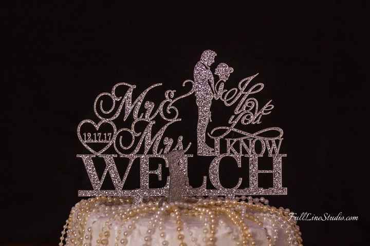 Cake topper!