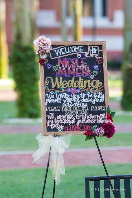 Unplugged/Welcome sign