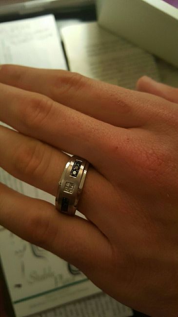RING THREAD! My fiances ring came in !