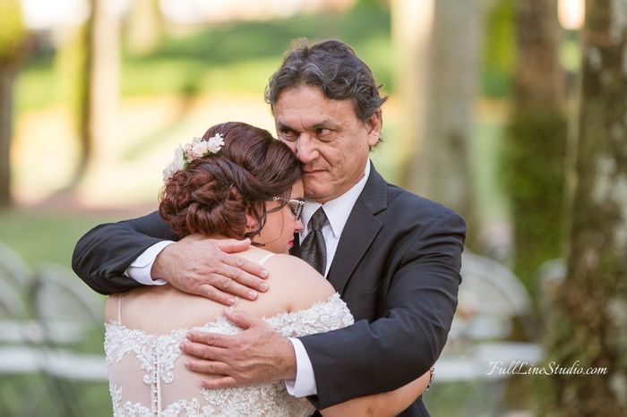 More first look with Dad