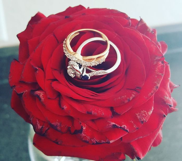 Do you still wear your engagement ring post-wedding? 7