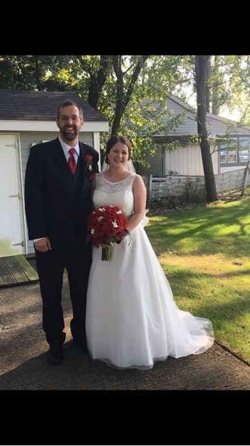 BAM!!!!!!!!! I'm finally married!!! Non pro