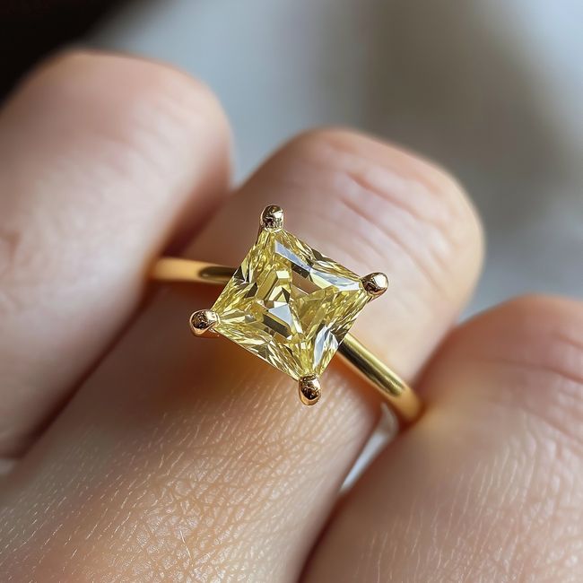 Show me your unique engagement rings! - 1