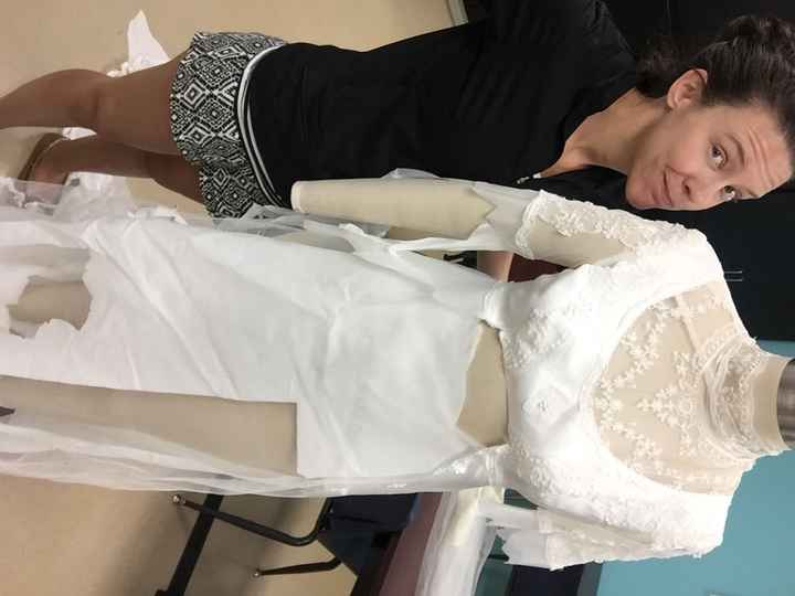 Not MY mom’s wedding dress PART TWO!