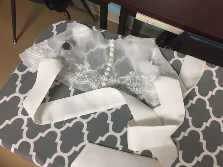 Not MY mom’s wedding dress PART TWO!