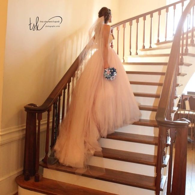 Pink/blush wedding dresses!