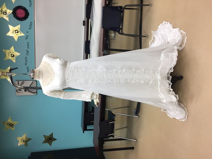 Not MY mom’s wedding dress PART TWO!