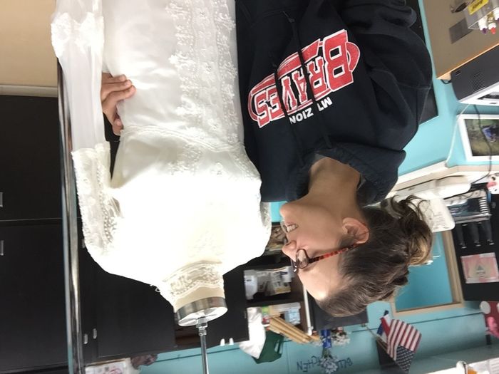 Not MY mom’s wedding dress PART TWO!
