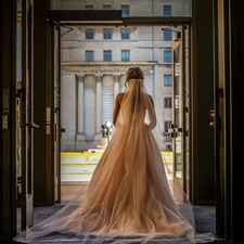 David s Bridal wedding gown preservation Weddings Wedding