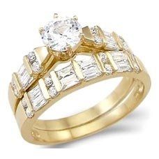 23 small diamonds, and one bigger diamond... I LOVE IT. Lets see some rings my fellow brides.