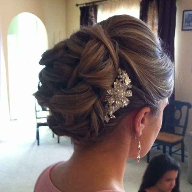 Show us your hairstyle for your wedding day!!!