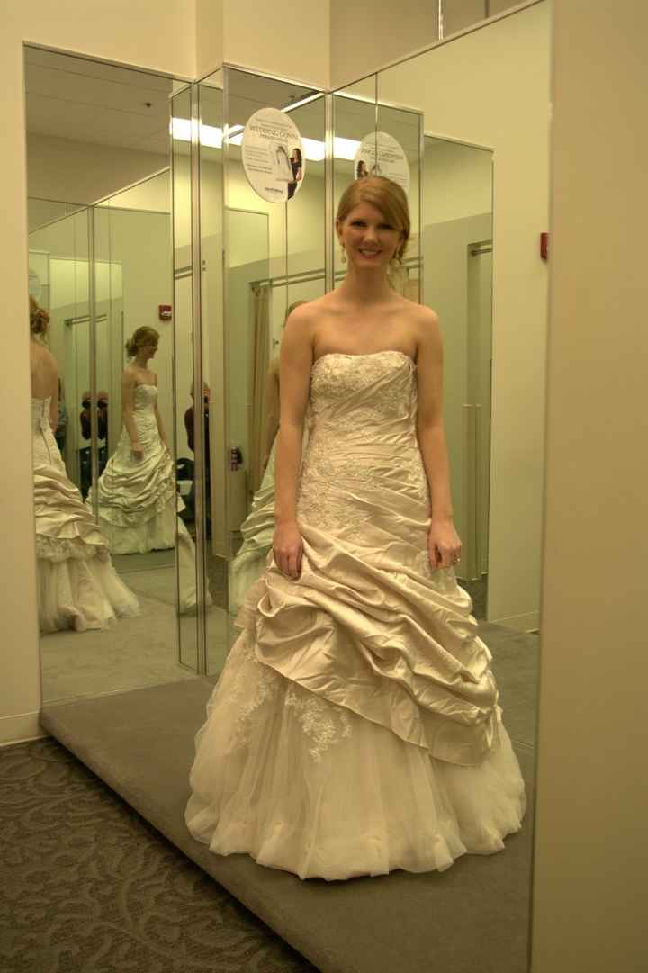Davids Bridal wedding dress disappointment