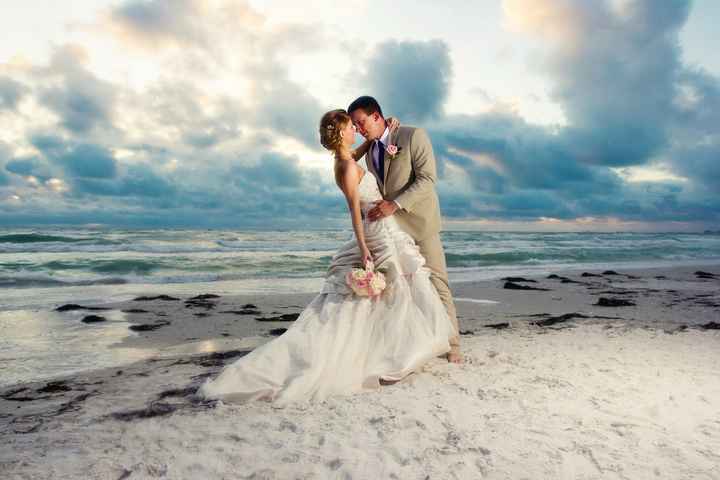 Cinderella dress on beach???