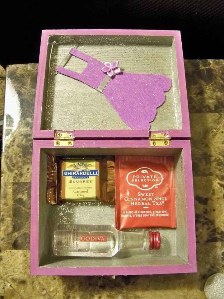 How I asked my bridesmaids (could also be a gift) with PICS