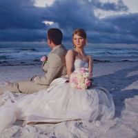 Cinderella dress on beach???