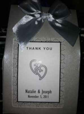 One of my wedding favors, what are yours??
