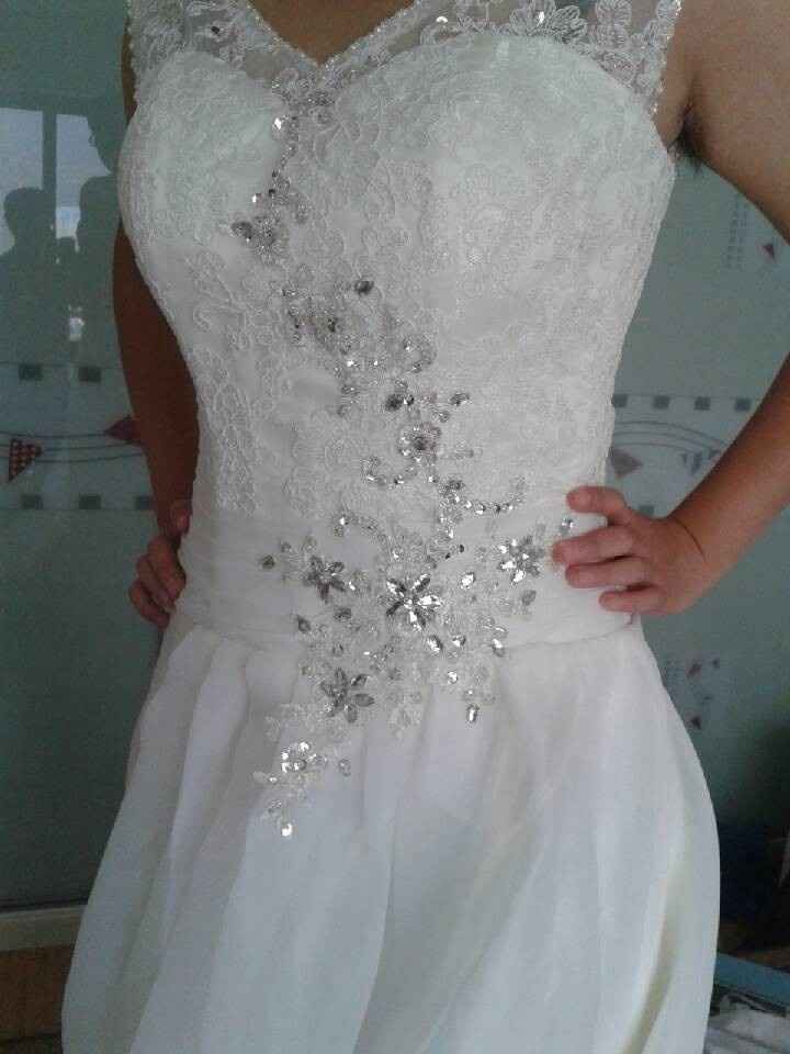 What about my wedding dress