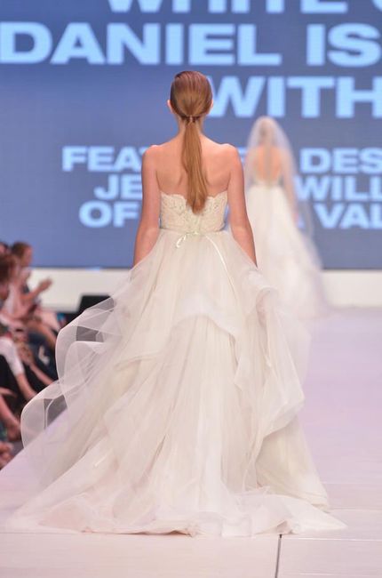 My alterations seamstress has been showing off my dress 1