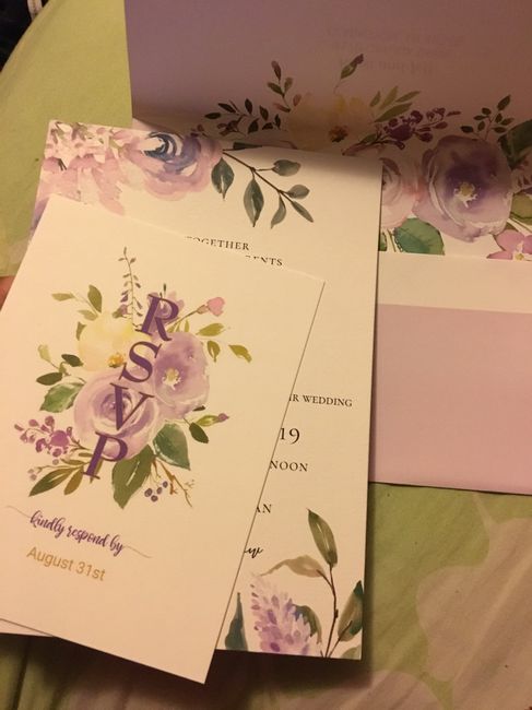Advice about save-the-dates and invitations 3
