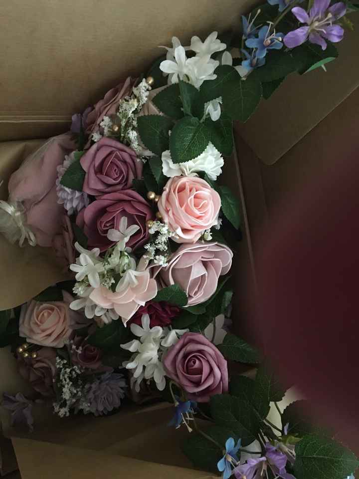 My arch flowers are here! - 1