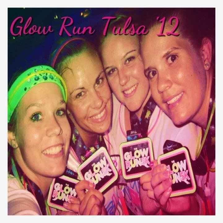 Bachelorette-Glow Run Tulsa! Pix!!