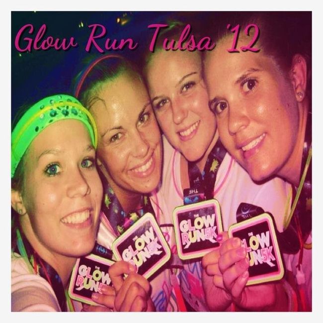 Bachelorette-Glow Run Tulsa! Pix!!