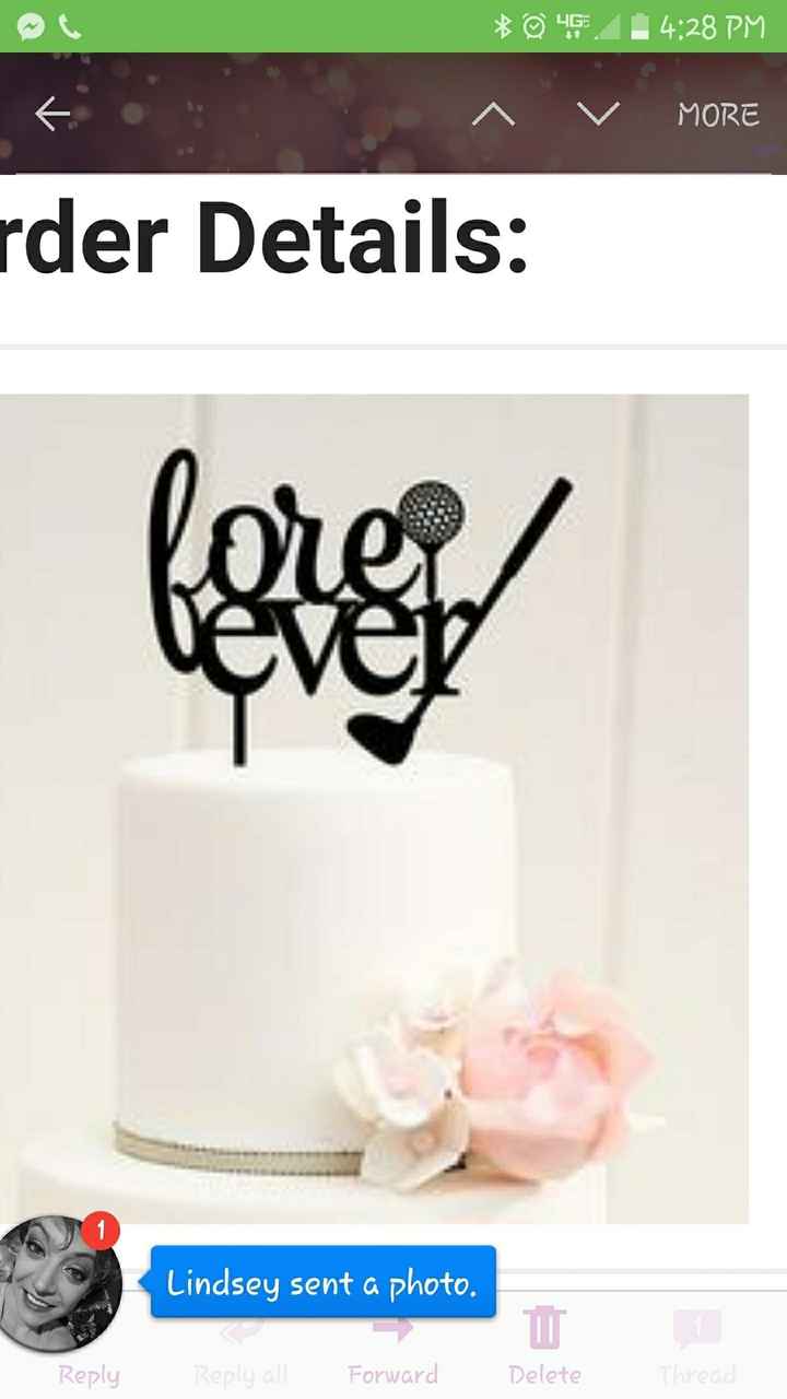 Show Me Your Cake Toppers