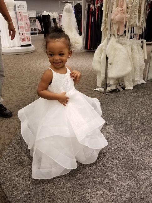 Ivory dress - should flower girl dresses be ivory or white? - 1