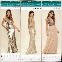 Help!! Need Rose gold dress