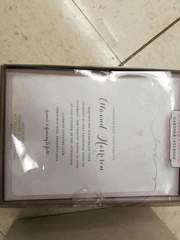 Invitations
