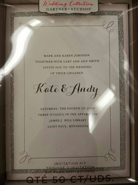 Invitations