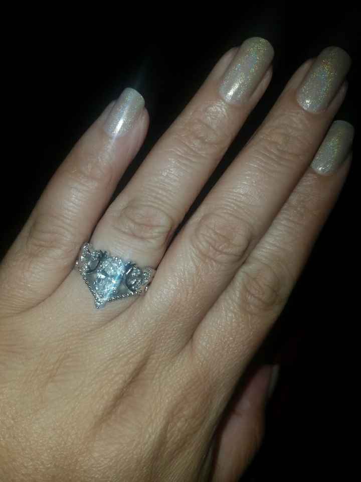 New engagement ring- show me your rings!