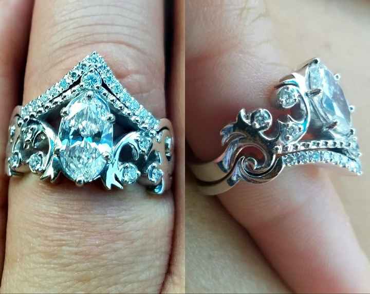 Show me your unique engagement rings! - 1