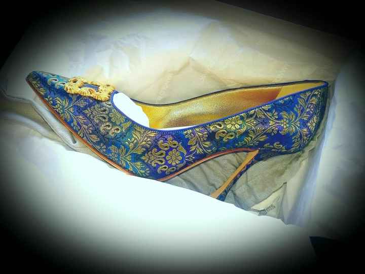 Colorful wedding shoes! - 1