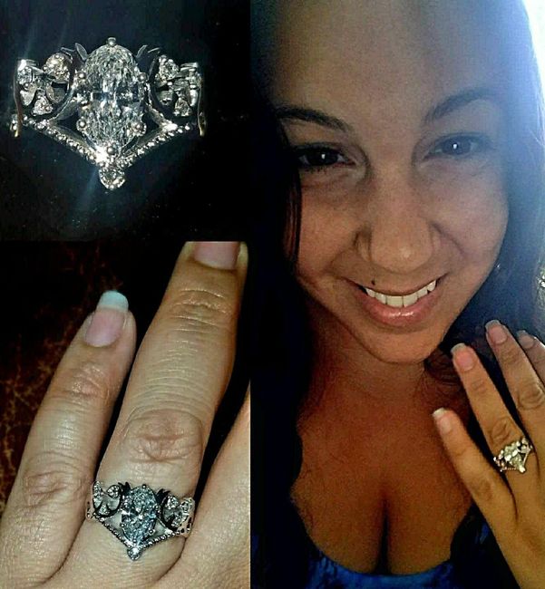 SHOW OFF YOUR RINGS LADIES!! I wanna see that bling!!!