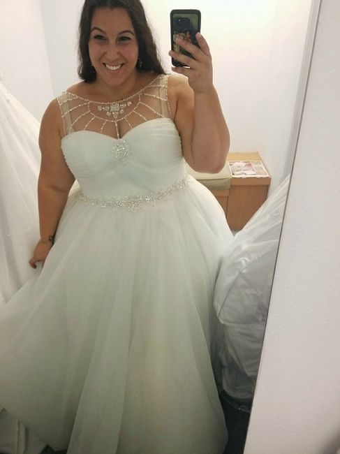 What was the most unique dress you tried on? Pics?