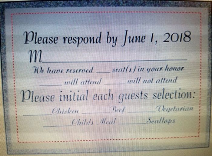 Escort card/place card dilemma! Help please! 3