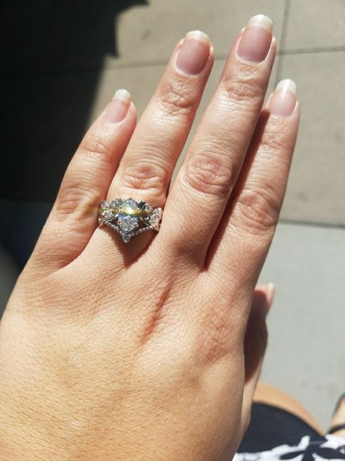 Oval Engagement Ring Size 2