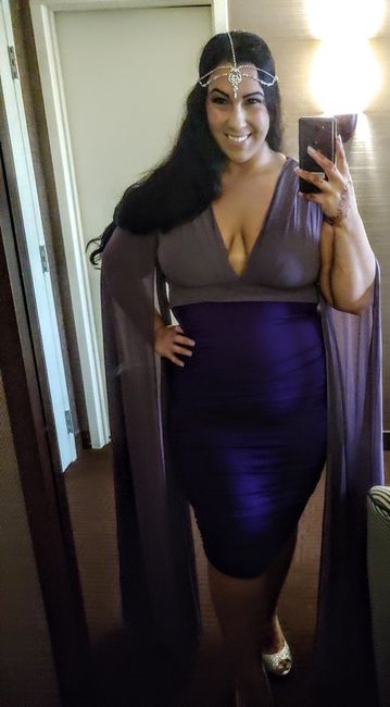 Arabian/princess Jasmine inspired Rehearsal Dinner outfits! Pics! - 3