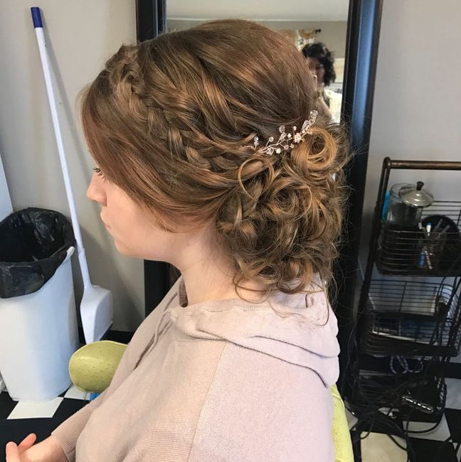 Half up/braids/completely down - 1