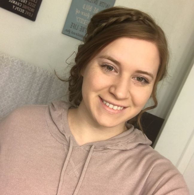 Half up/braids/completely down - 3