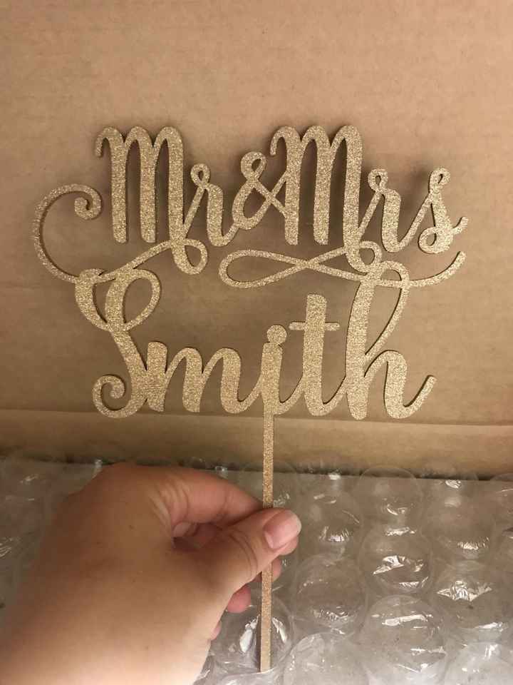 Our Cake Topper is here!!! - 1