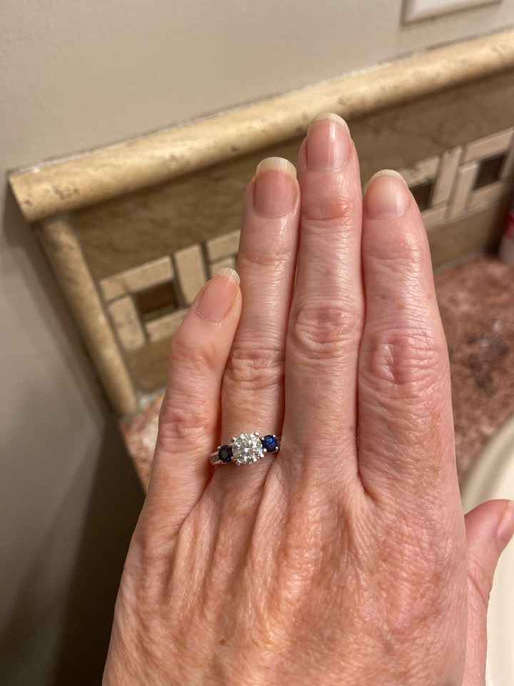 Sapphires as wedding rings! - 1