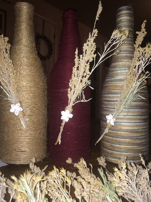 DIY centerpieces